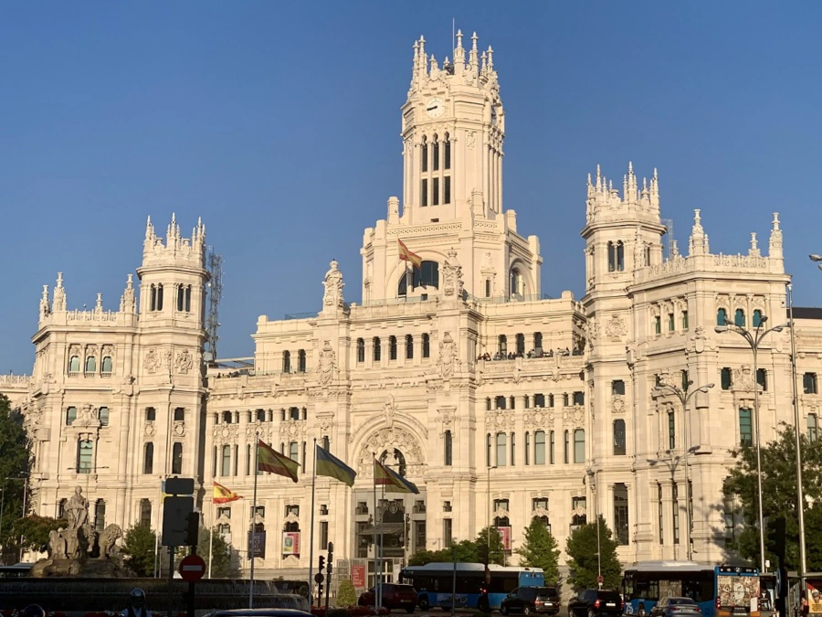 Plaza de Cibeles in Madrid, Spain