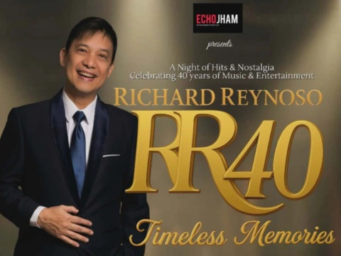 Richard Reynoso 40 Timeless Memories Concert poster