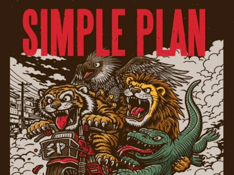 Simple Plan – The Bigger Than You Think! Tour Concert poster