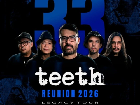 Year 33: TEETH The Reunion – Legacy Tour in Manila Concert poster
