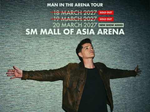 The Script – Man in the Arena Tour Day 1 Concert poster