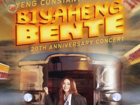 Yeng Constantino – ‘Biyaheng Bente’ 20th Anniversary Concert in Cebu Concert poster