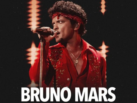 Bruno Mars – The Romantic Tour Day 1 Concert poster
