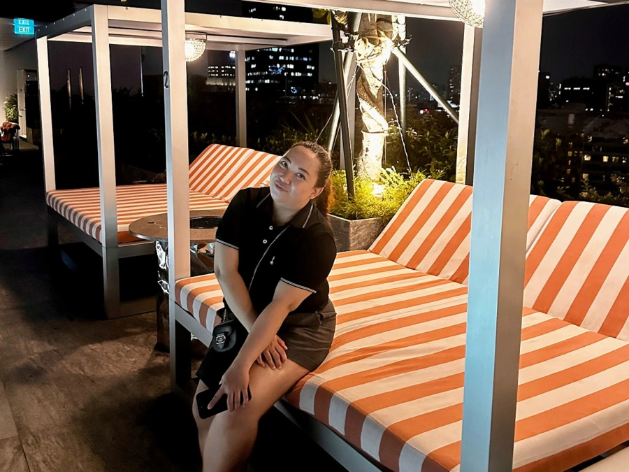 Canyon Club poolside cabanas Singapore