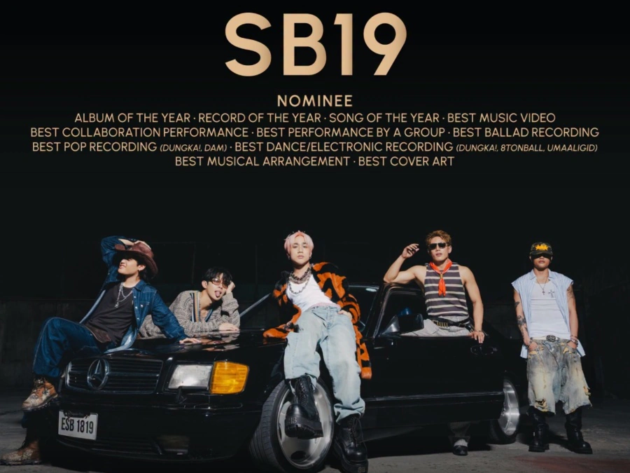 The 39th Awit Awards SB19 Nominations