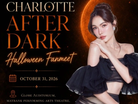 Charlotte After Dark Halloween Fanmeet Fan Meet poster