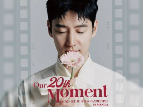 Our 20th Moment – 2026 Lee Je Hoon Fanmeeting in Manila Fan Meet poster