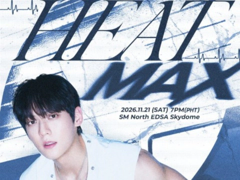 2026 Lee Minhyuk (HUTA) Concert <HEAT MAX> in Manila Concert poster