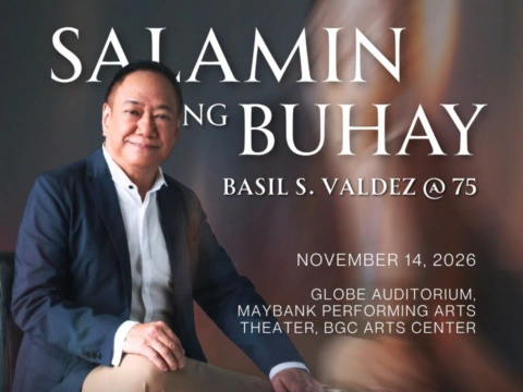 Salamin ng Buhay: Basil S. Valdez @ 75 Concert poster