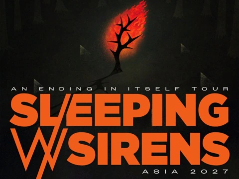Sleeping With Sirens – An Ending In Itself Tour Asia 2027 in Manila Concert poster