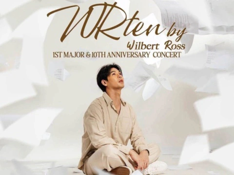 WRten by Wilbert Ross Live in Cebu City Concert poster