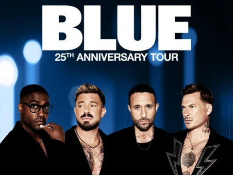 BLUE: 25th Anniversary Tour in Manila Concert poster