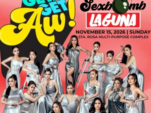SexBomb Get, Get Aw! Reunion Concert Live in Laguna Concert poster