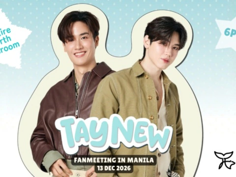 TayNew Fanmeeting in Manila Fan Meet poster